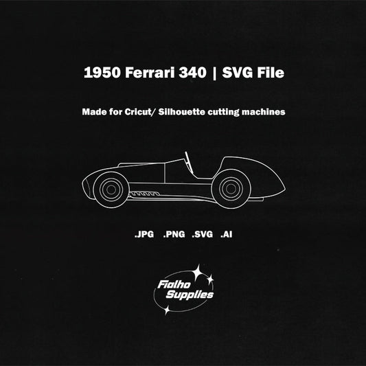 1950 Ferrari 340  | SVG