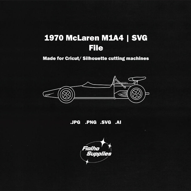 1970 McLaren M1A4  | SVG