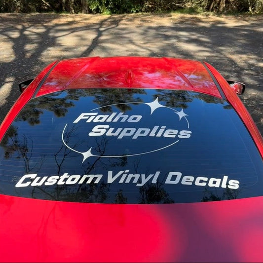Rear Window Solid Colour Decal