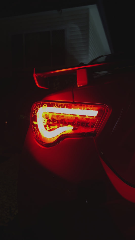 Halloween Frosted Glass Decal